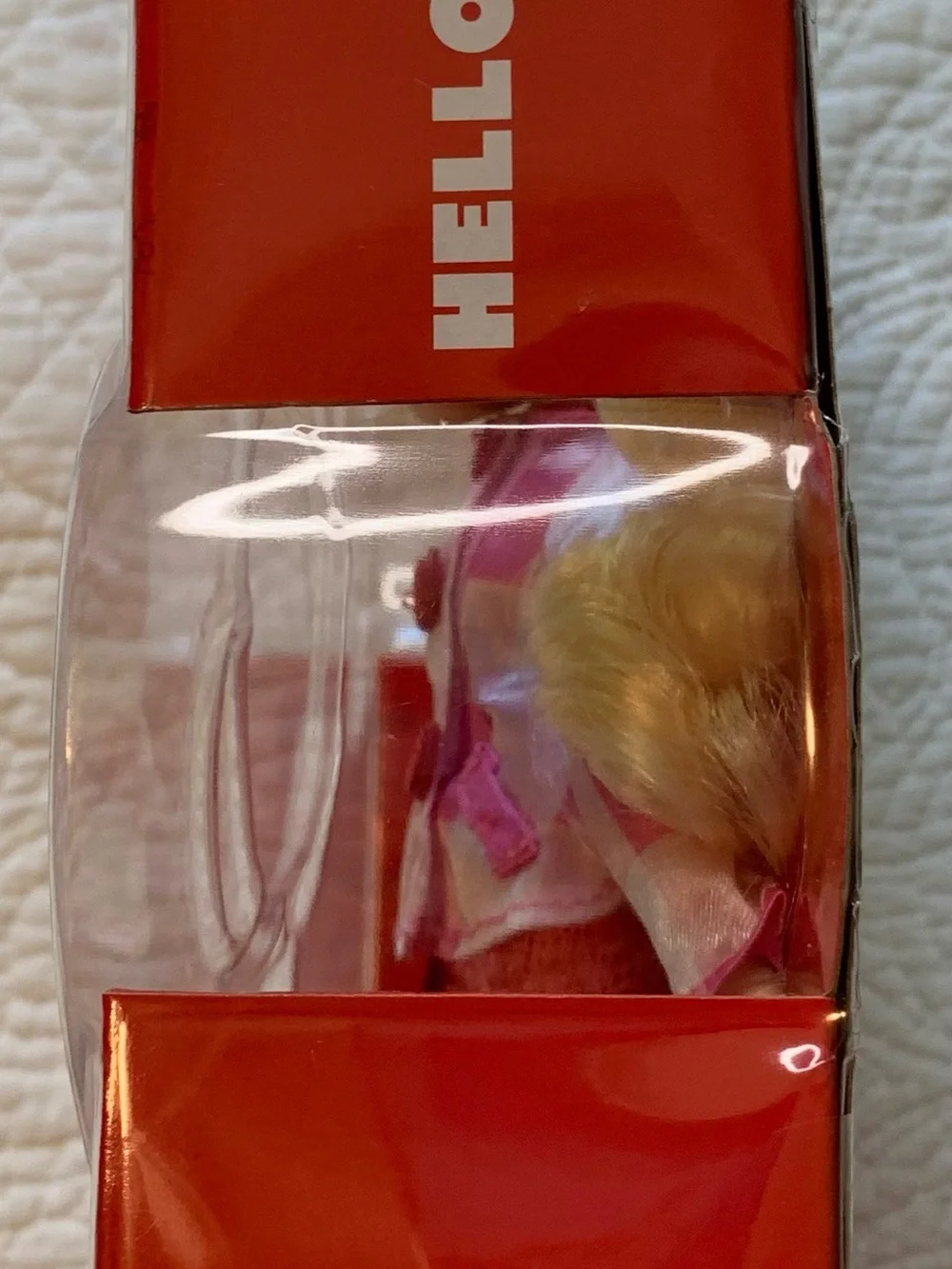 Bratz x Hello Kitty Cloe Sanrio Fashion Doll in Pink-White Plaid with Bow Purse
